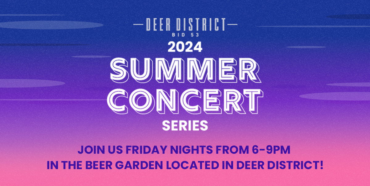 Summer Concert Series, Presented by Deer District BID 53, Returns to the Beer Garden on May 31