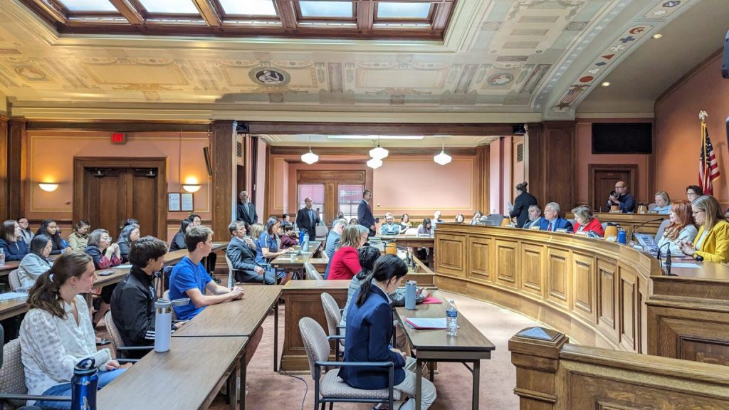 A hearing was held in May 2023 on legislation that requires Hmong and Asian American education in schools. Gov. Tony Evers signed the bill into law Thursday. (Baylor Spears | Wisconsin Examiner)