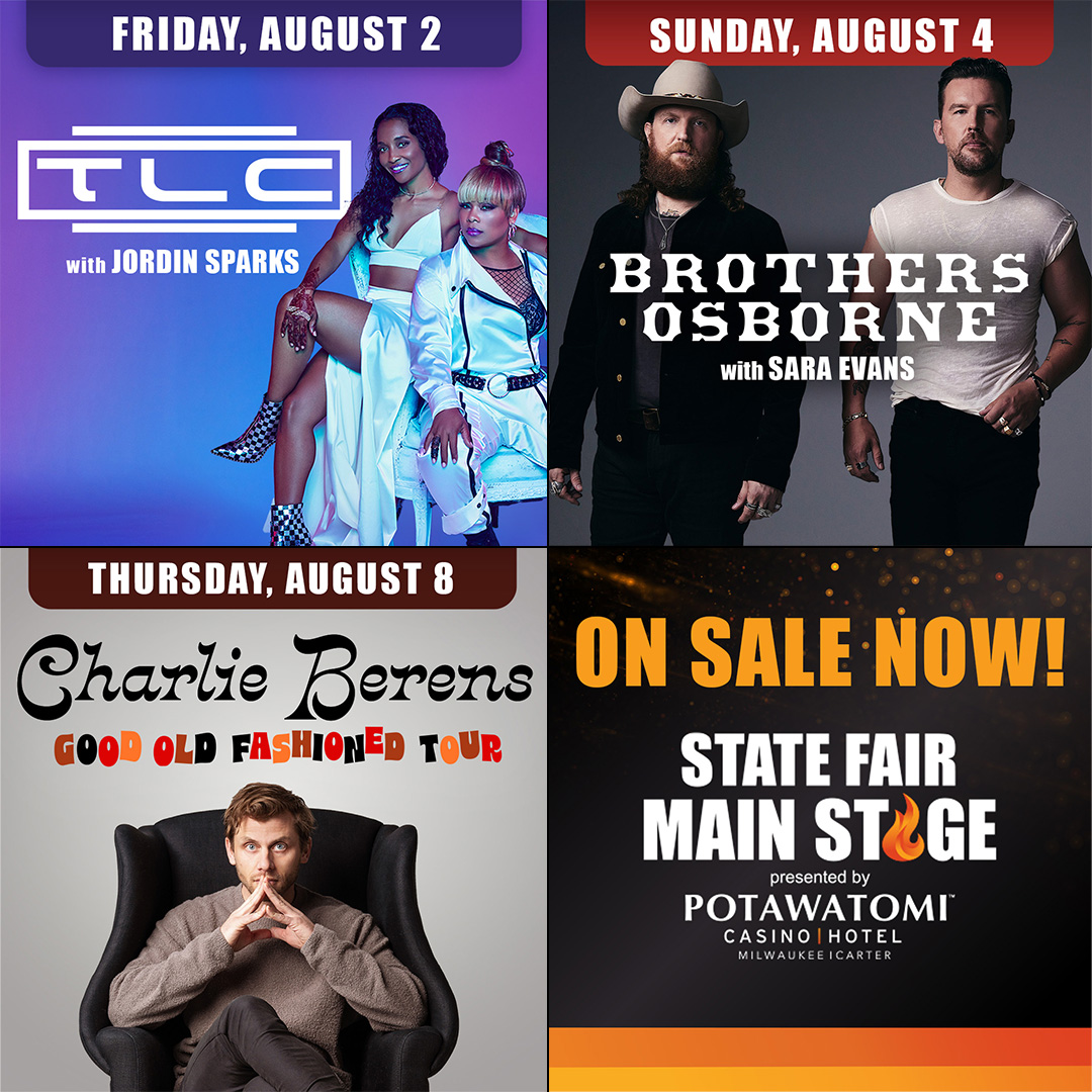 All State Fair Main Stage Shows On Sale Today At 10 a.m.