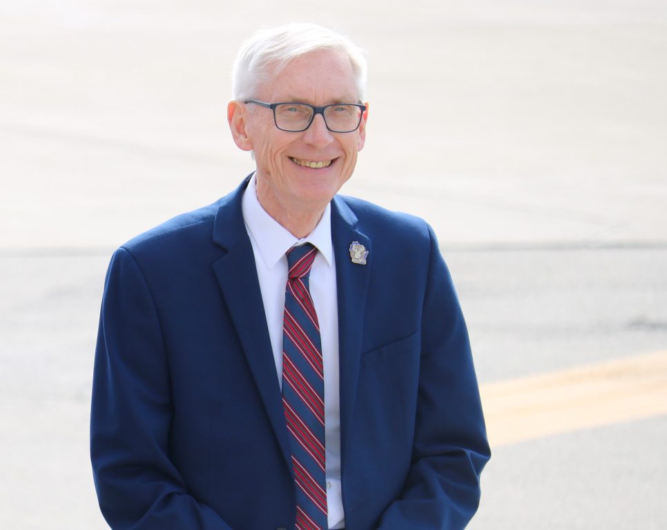 Tony Evers. Photo taken March 13, 2024 by Sophie Bolich.