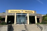 University of Wisconsin–Milwaukee at Waukesha. Photo by Awkwafaba, CC BY-SA 3.0 , via Wikimedia Commons
