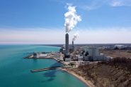 The plants, in Oak Creek, Wis., near Milwaukee, are coal-fired electrical power stations. Coburn Dukehart/Wisconsin Watch
