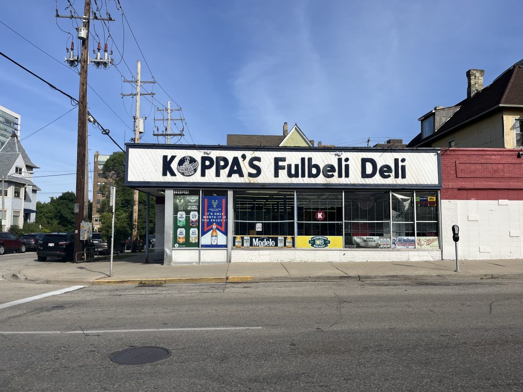 Koppa’s Fulbeli Deli, 1940 N. Farwell Ave. Photo taken May 31, 2024 by Sophie Bolich. 