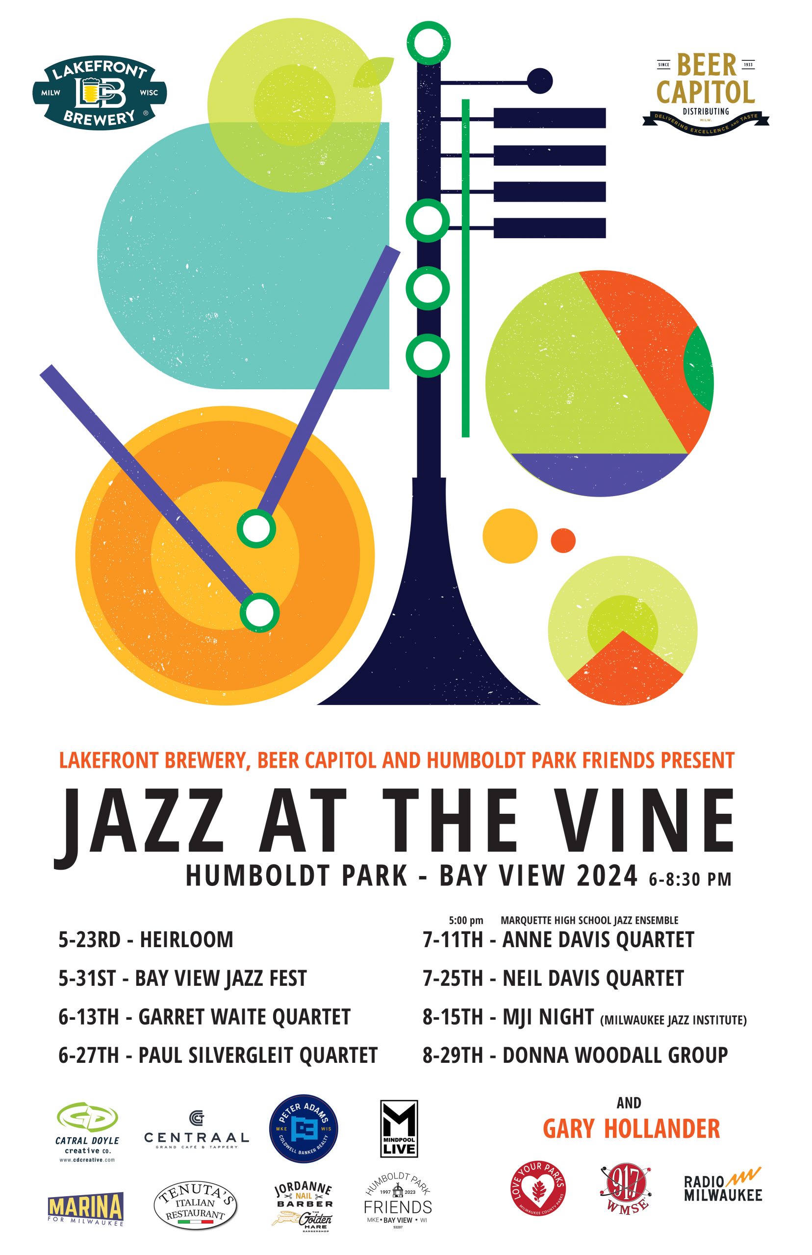 Jazz At The Vine Music Series Expands To 8 Concerts This Summer Beginning May 23