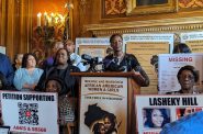 Erika Brown, a spokesperson for Robinson’s Family and director of the Sade’s Voice Foundation, said that Sheena, Sade’s mother “has been thrust into a nightmare — one marked by anger, disappointment and profound grief.” (Baylor Spears | Wisconsin Examiner)