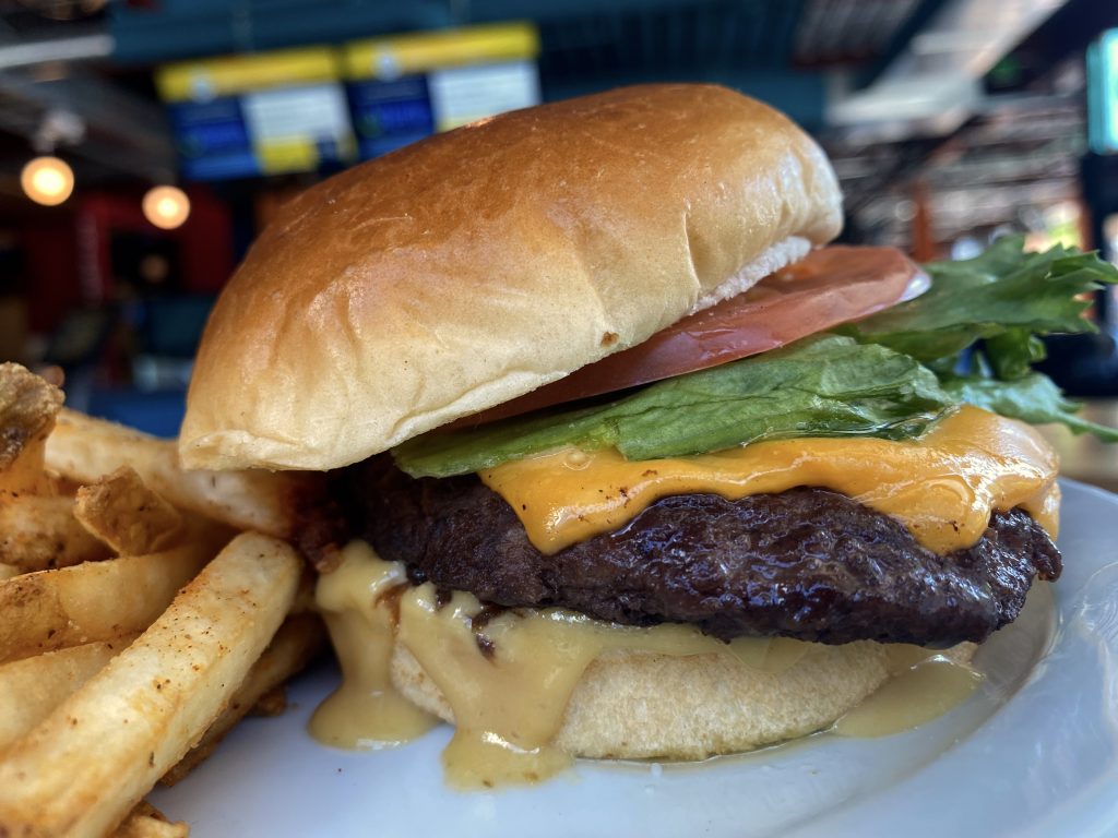 The New Fashioned Butter Burger. Photo courtesy of Bars & Recreation.
