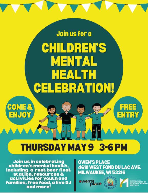Wraparound Milwaukee Invites Youth and Families to Children’s Mental Health Celebration May 9