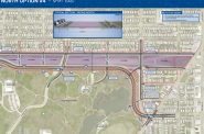 Shift east redesign concept for Wisconsin Highway 175. Image from Wisconsin Department of Transportation.