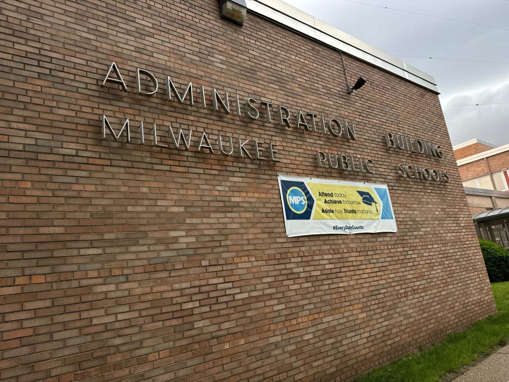 Milwaukee Public Schools Administration building. Evan Casey/WPR