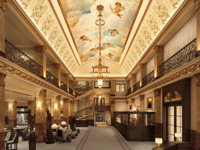The Pfister Hotel Restores its Iconic Lobby