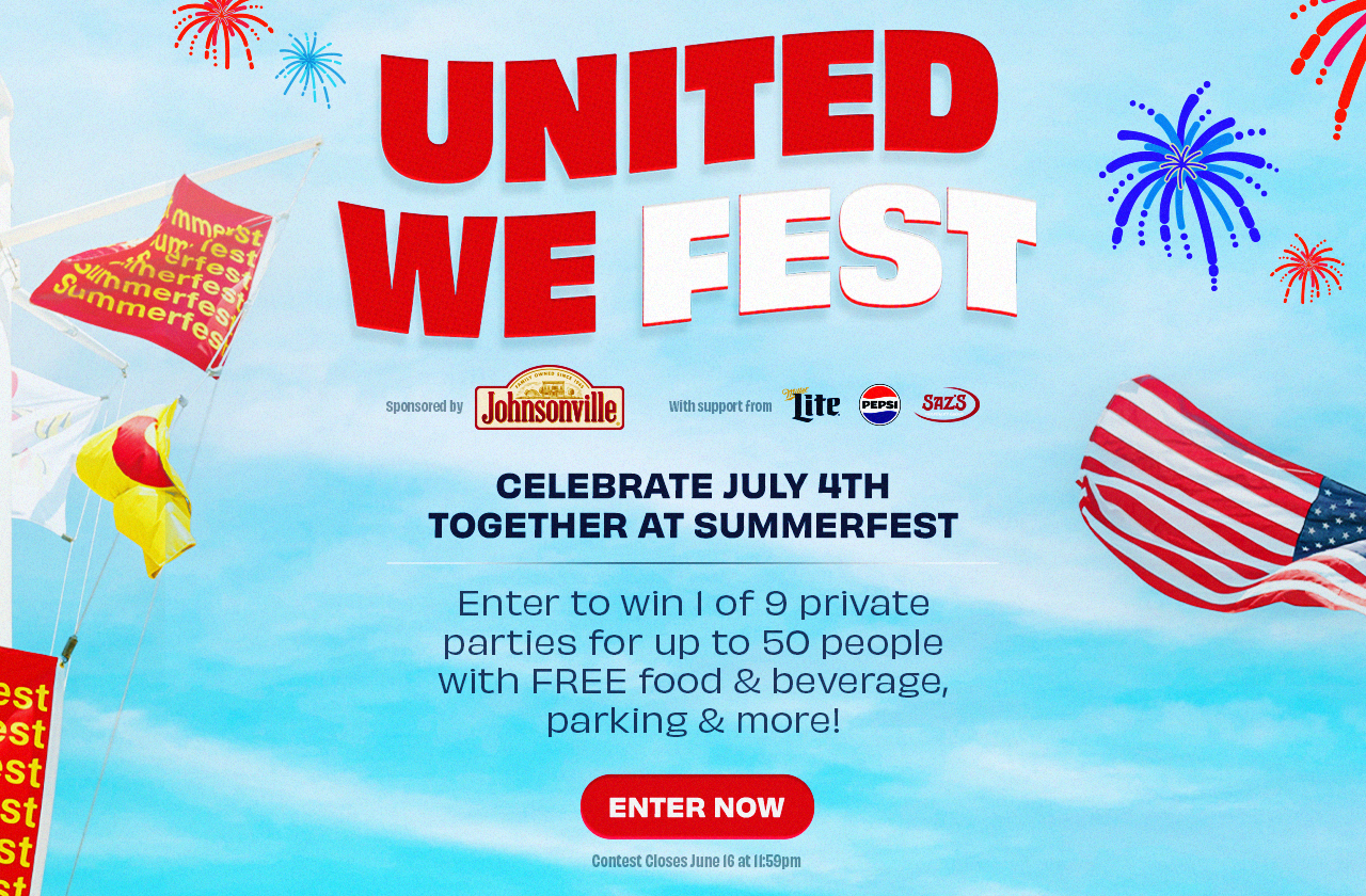 Summerfest and Johnsonville Announce “United We Fest”