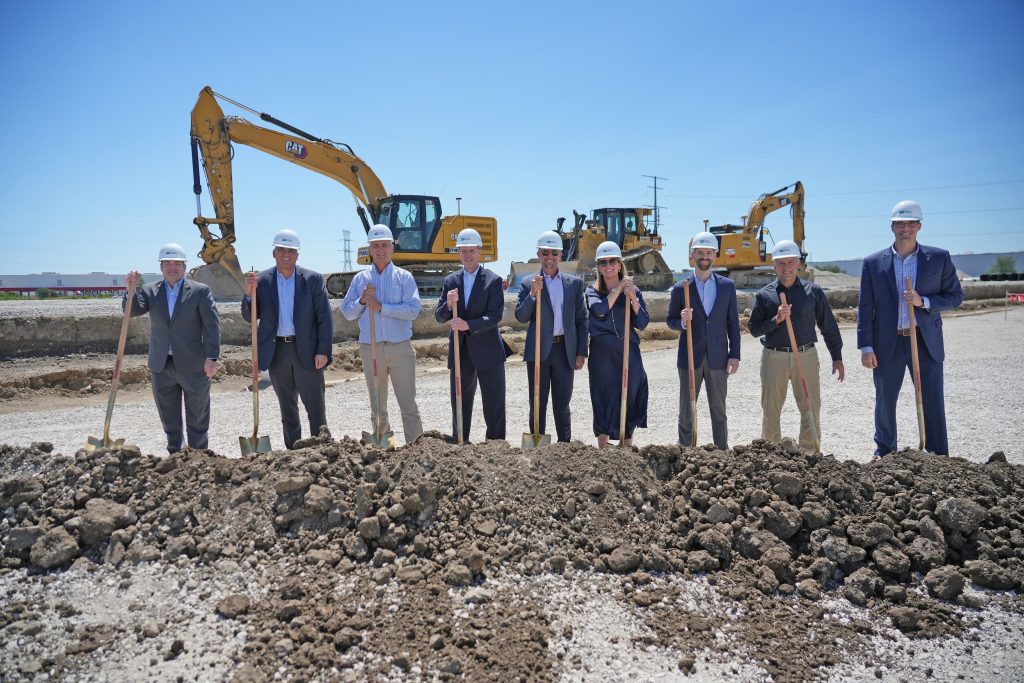 Dermody Properties, along with WestRock, officially broke ground on the LogistiCenter℠ at Pleasant Prairie Thursday, June 27, 2024. Photo courtesy of Dermody Properties.