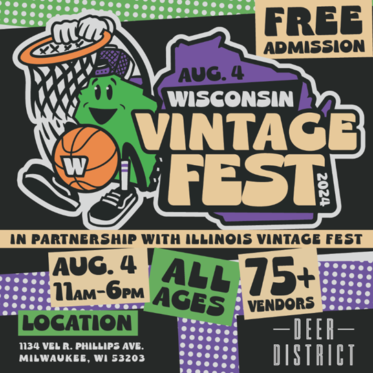 Wisconsin Vintage Fest to Return to Deer District on Sunday, Aug. 4