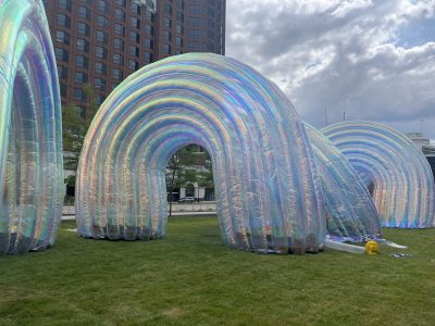 Giant Inflatable Art Installation Debuts Downtown