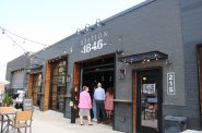 Attendees at the grand opening of Station 1846. Photo taken Aug. 1, 2024 by Sophie Bolich.