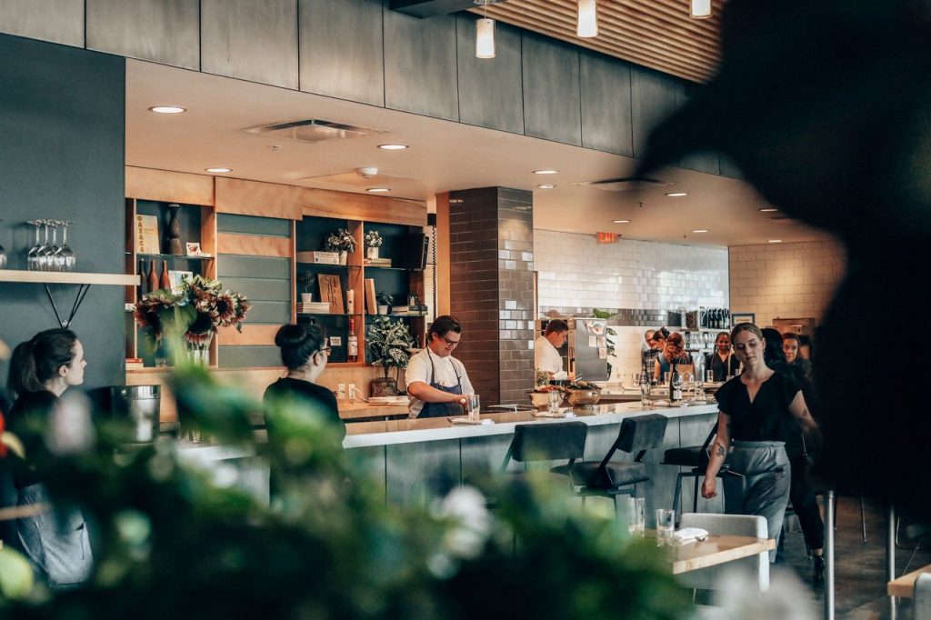 Bar at Birch. Photo by Siege Food Photo.