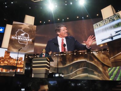 Hovde Plays MAGA Hits in RNC Speech