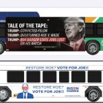 Bus Ads Will Blast Trump, Promote Biden During Republican Convention