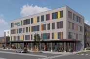 Bronzeville Creative Arts & Tech Hub. Rendering by Engberg Anderson.