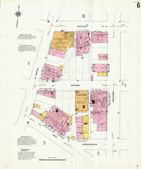 Milwaukee 1894, vol. 1, sheet 004 - Digital Sanborn Maps of Milwaukee, 1894 and 1910 - UWM Libraries Digital Collections
