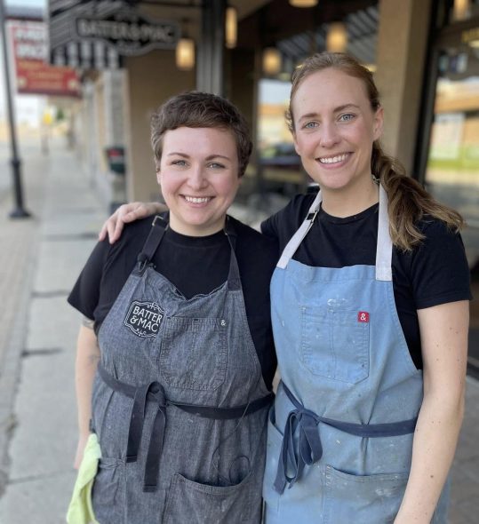 Brittany Wohlfeil (left) and Kasey Gusho. Photo courtesy of Brittany Wohlfeil.