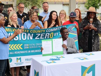 Transportation: Crowley Signs Zero Traffic Deaths Policy