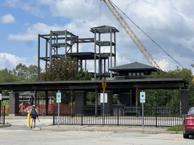 Friday Photos: Airport Train Station Expansion Rolling Along