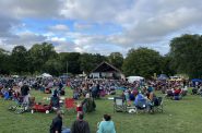 The 2023 WMSE Backyard BBQ. Photo by Jeramey Jannene.