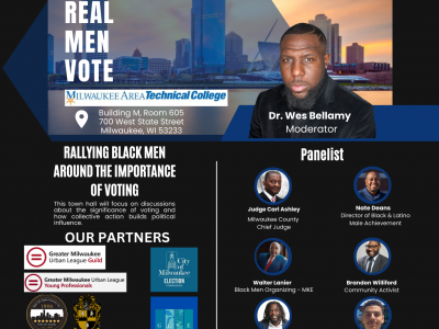 MATC and Community Organizations Present Town Hall to Express the Importance of Black Men Voting