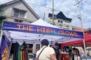 The High Crowd tent at Brady Street Festival. Photo taken July 20, 2024 by Sophie Bolich.