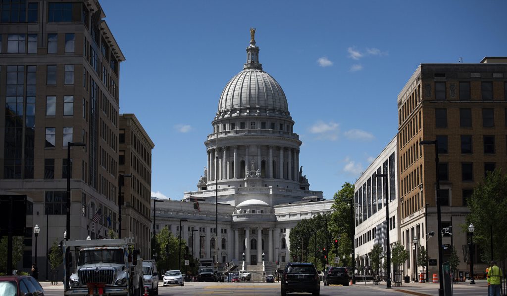 Wisconsin State Capitol. Angela Major/WPR