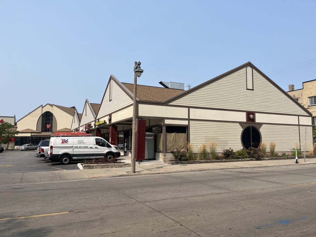 Site of future Starbucks, 1438 E. Brady St. Photo taken Sept. 11, 2024 by Sophie Bolich.