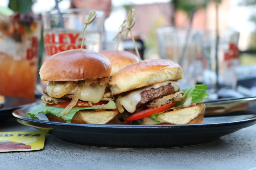 Screaming Eagle Burger sliders. Photo taken Sept. 11, 2024 by Sophie Bolich.