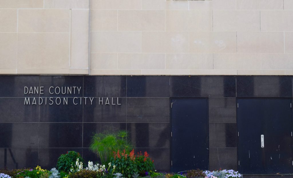 Madison City Hall. Michelle Johnson/WPR