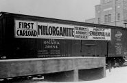 First Milorganite shipment by rail, 1926. Photo courtesy of MMSD.