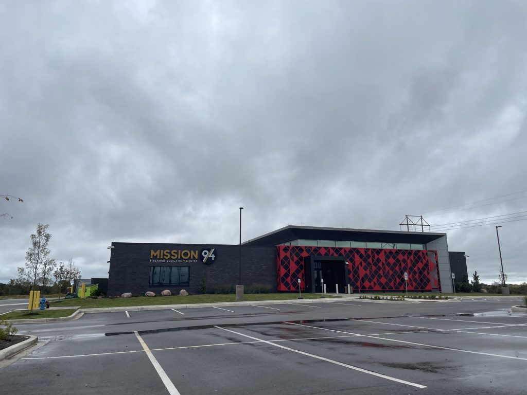 The Mission94 Firearms Education Center, located just off Interstate 94 in Kenosha County, on Tuesday, Sep. 24, 2024. Nick Rommel/WPR