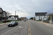 W. Center Street at N. 20th Street in April 2023. Photo by Jeramey Jannene.