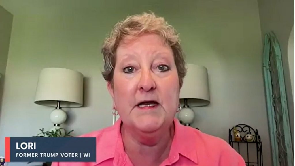 Lori McCammon of Alma, Wisconsin, has recorded a video for Republican Voters Against Trump. (Screenshot | YouTube)