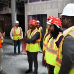 Friday Photos: Politicians Get Close Look at Coggs Center Construction