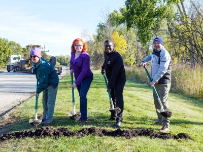 Paving the Way to Progress: Groundbreaking for Little Menomonee River Parkway Trail Project Begins