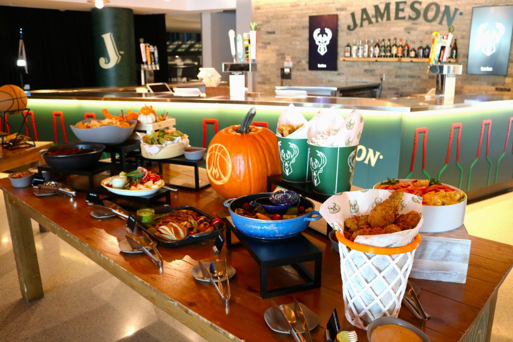 New food and drink items at Fiserv Forum. Photo taken Oct. 21, 2024 by Sophie Bolich.