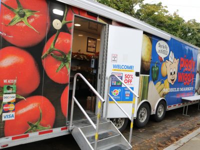 Hunger Task Force’s Mobile Market Receives Boost From Antetokounmpo Family