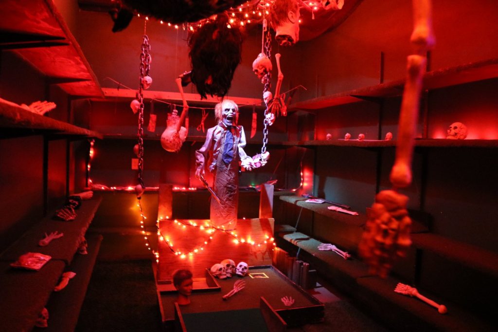 Haunted mini golf at Nine Below, 1905 E. North Ave. Photo taken Sept. 18, 2024 by Sophie Bolich.