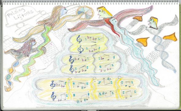 From Terry Riley's sketchbook