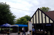 Estabrook Park Beer Garden. Photo taken August 26th, 2015 by Joey Grihalva.