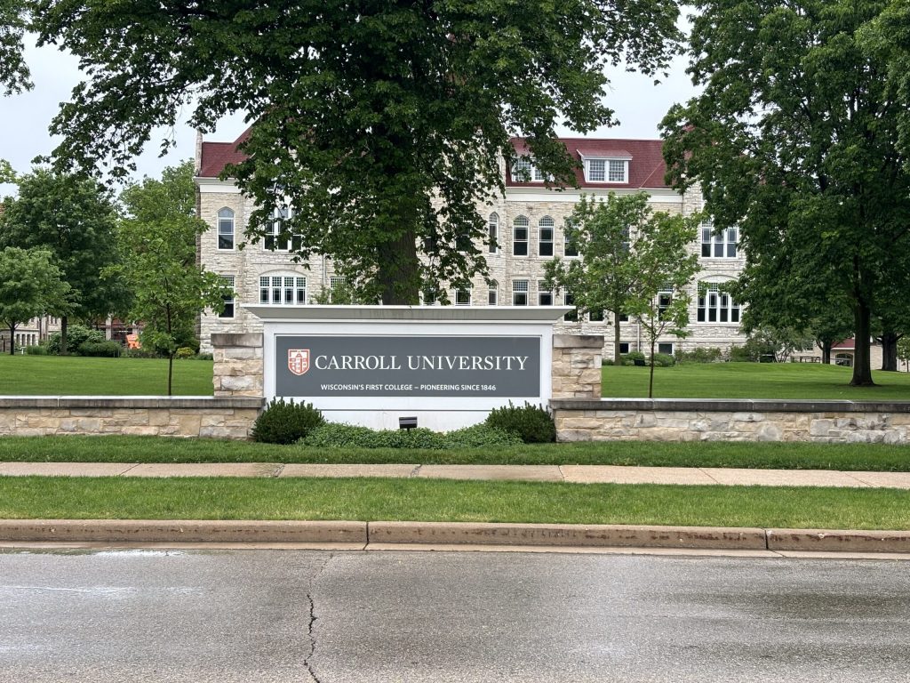 Carroll University campus on May 24, 2024. Margaret Faust/WPR