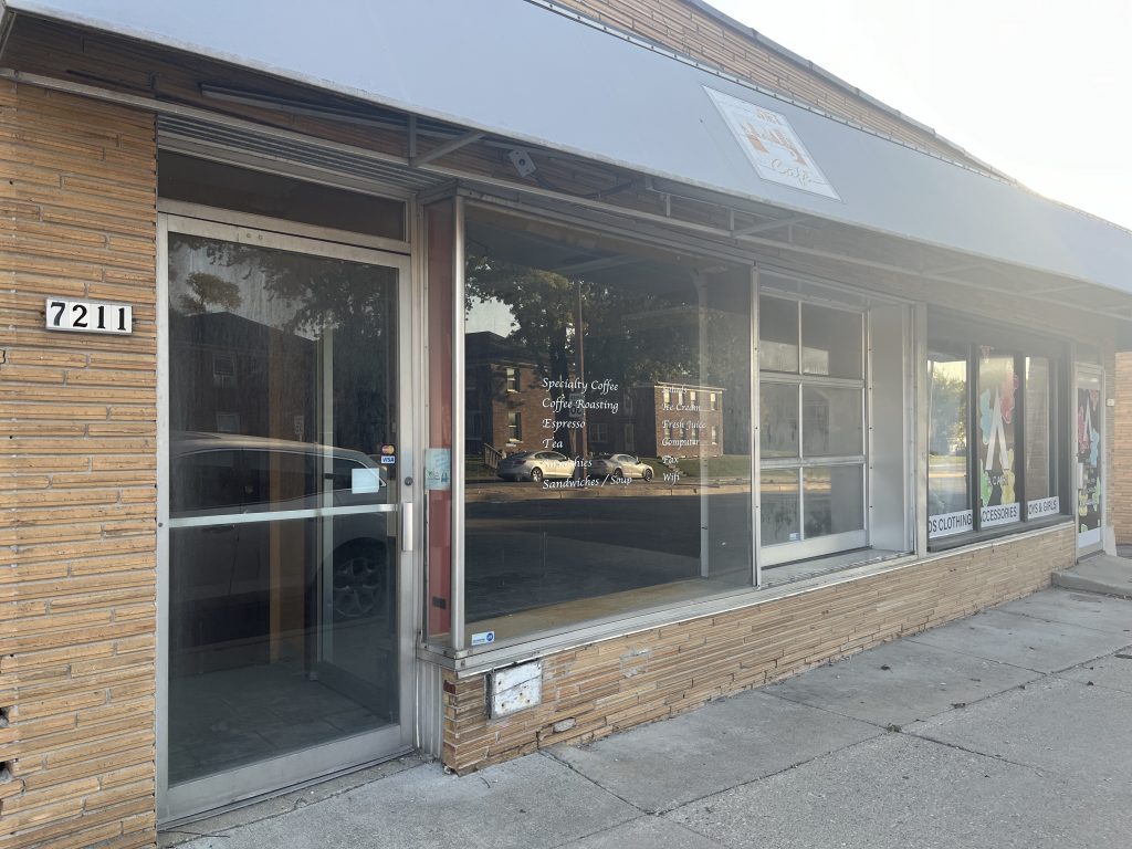 Site of future Harley’s Chopped Sandwiches, 7211 W. Burleigh St. Photo taken Oct. 10, 2024 by Sophie Bolich. 