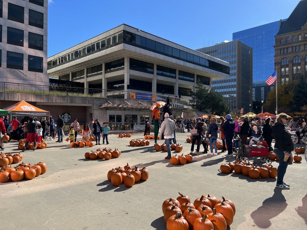 The 2023 Jack-O-Lantern Jubilee at Red Arrow Park. Photo by Jeramey Jannene.