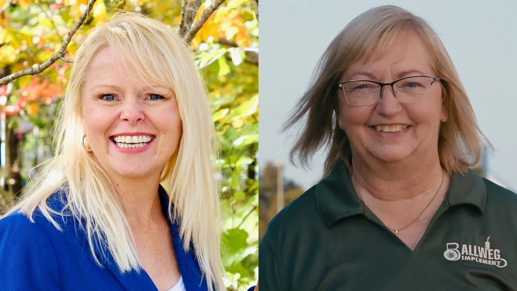 Democrat Sarah Keyeski, left, and Republican incumbent Joan Ballweg, right, are competing for a seat in the Wisconsin state Senate representing the 14th District. Photos courtesy of the campaigns