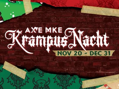 AXE MKE Unleashes Holiday Chaos with a Krampus-themed Pop-Up Experience